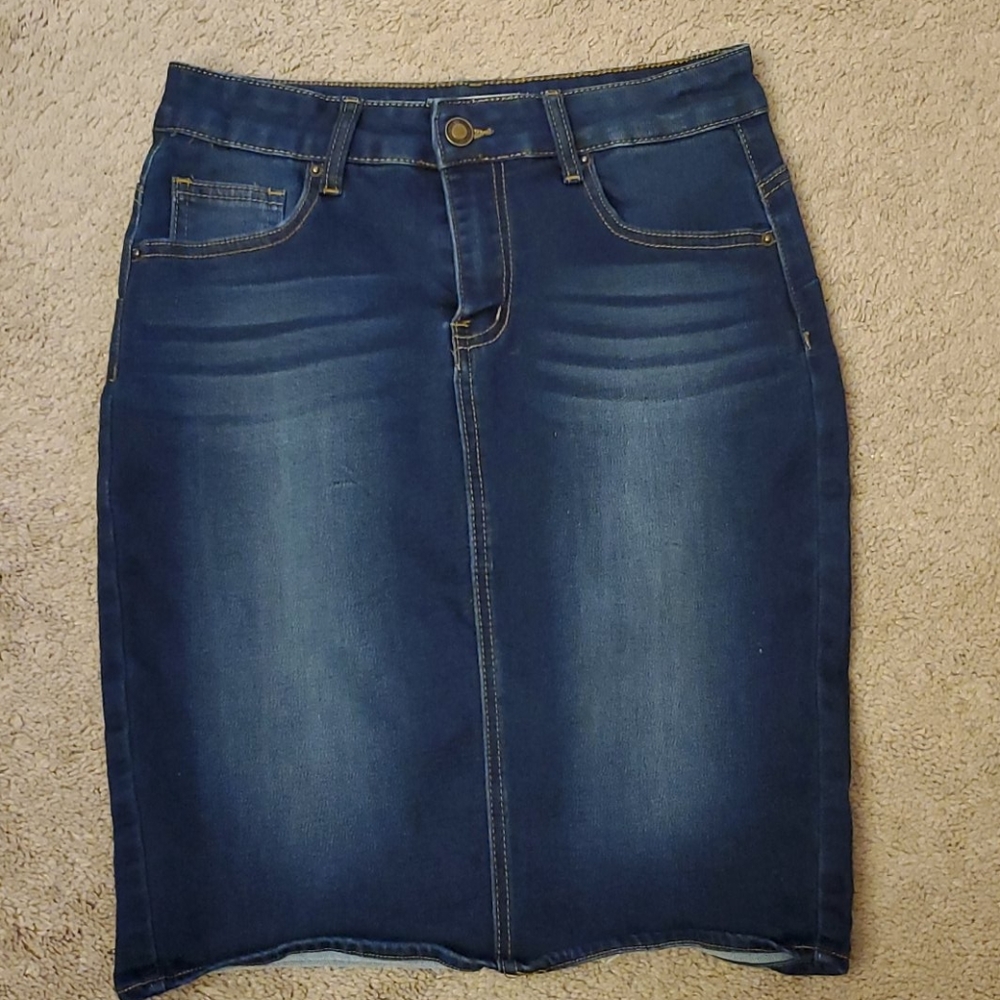 Denim Skirt